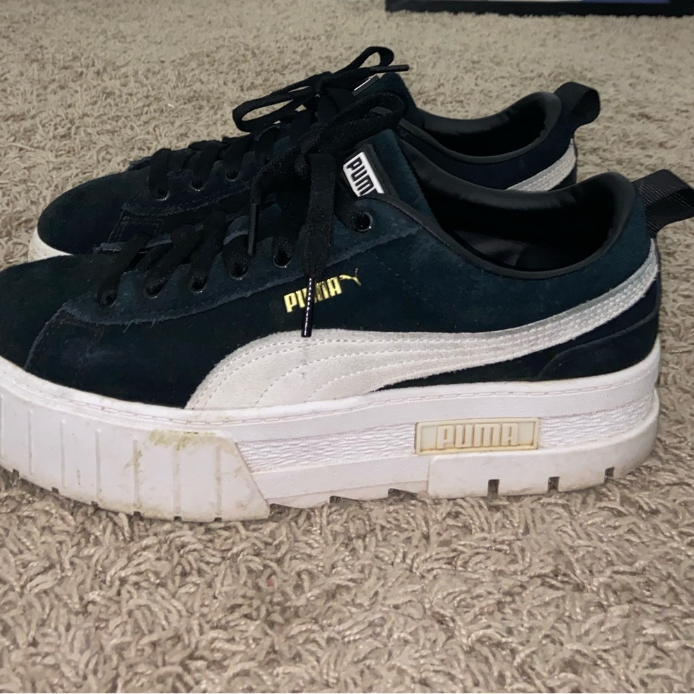 Black Puma Mayze Shoes